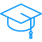 An icon of Degree hat